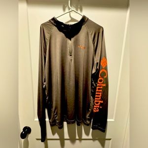 Men’s Columbia Zip Up Long Sleeve